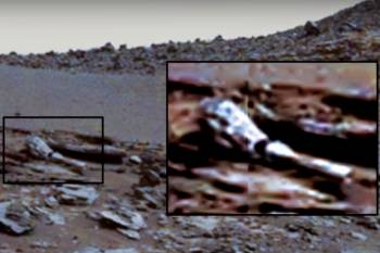 Marse aptikta milžiniška roboto ranka