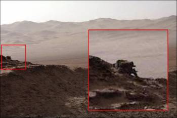 Ufologas Marse aptiko objektą panašų į mechaninį robotą
