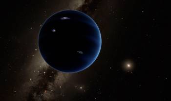 Neatrasta 9-oji Saulės sistemos planeta dailininko požiūriu