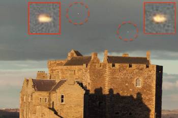 Škotijos pilis "Blackness Castle" tapo "karštu tašku" NSO stebėtojams.